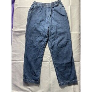 Cabin Creek Women's Cotton‎ Pull On Capri Pants Women's Size 14P